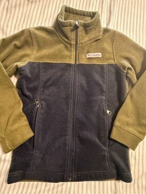 2 for$6✨Columbia Boy’s Full Zip Fleece Jacket, Size S (Age 8)